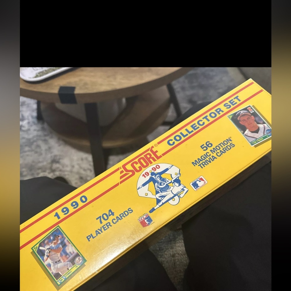NWT Score Vibtage 1990 Collector Set Baseball Cards Factory Sealed  Sealed